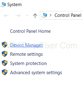 Choose Device Manager