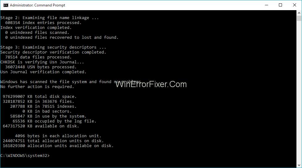 What is CHKDSK How to Run CHKDSK Fix Problems Using CHKDSK