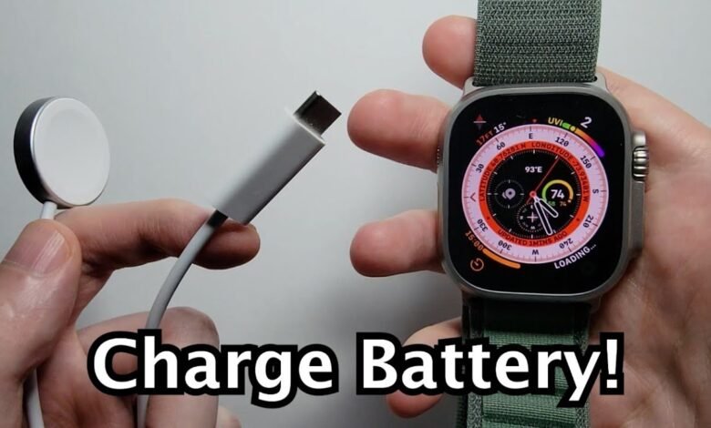 How To Charge Your Apple Watch On The Go?